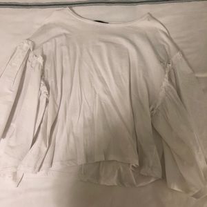 White long sleeve tunic